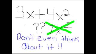 Combining Like Terms Rap