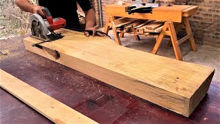 Amazing Skills and Techniques Woodworking Worker // Ingenious Woodworking Building Wooden Furniture