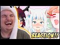 Holo EN Being YABAI for 8 Min Reaction ||  LOONY REACTS