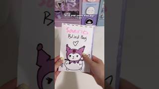 $1 vs $100 sanrio blind bag 🩷 #diy #sanrio #hellokitty #craft #papercraft #blindbag #asmr #unboxing