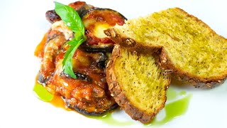 Best Eggplant / Aubergine Parmigiana - Grandma Vegetarian Recipe