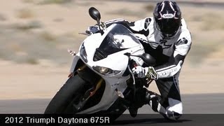 MotoUSA 2012 Triumph Daytona 675R Comparison