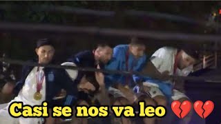 Messi Casi se queda sin cabeza por culpa de un cable de alta tensión