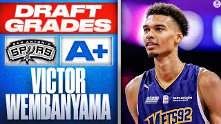 Victor Wembanyama Selected No. 1 Overall by San Antonio Spurs  | 2023 NBA Draft | CBS Sports