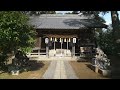 【4k】川津来宮神社 kawazu kinomiya shrine walking tour japan