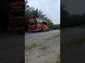 Bus Bintang Utara Rusak Dibadan Jalan