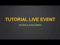 TUTORIAL | Live Event | Setting Alat Multimedia Live Event