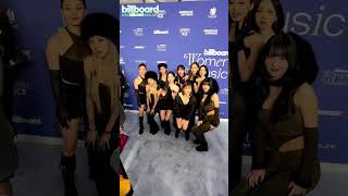 TWICE Looking Cute on the Red Carpet 💖| Billboard Women In Music 2023 #Shorts