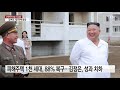 김정은 6번째 수해복구 점검...김여정 등장 적극 행보 나서나 ytn