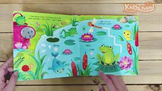 【Kidschool英文童書開箱】Usborne 花園仿真音效書