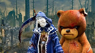 Naughty Bear \u0026 Nurse 2v8 killer Gameplay Dead By Daylight (No Commentary)