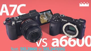 소니 A7C vs a6600 미러리스 카메라 화질 비교 🤼 풀프레임 vs 크롭바디, 신번들 vs G렌즈