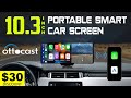 10.3'' Portable 2K Cam Smart Car Screen - OTTOCAST  🌟  UNBOXING REVIEW