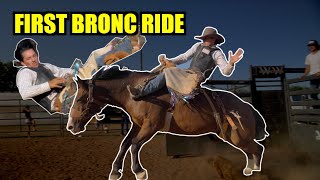 FIRST BULL AND BRONC RIDES - Rodeo Time 317