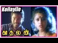 Kadhalan Tamil Movie | Scenes | Kollayile song | Nagma loves Prabhu Deva and decides to tell him