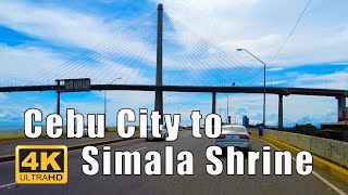 Cebu City to Simala | Drive Tour 4K | Sibonga, Cebu Philippines