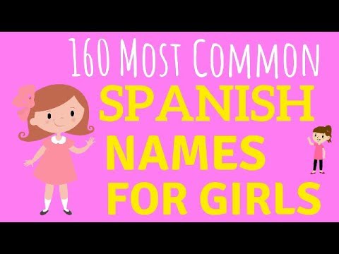 What are some Spanish names for a girl?