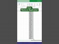 Remove Duplicates in Excel‼️ #excel