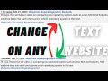 How To Change Text on Any Website | Chrome Inspect Element