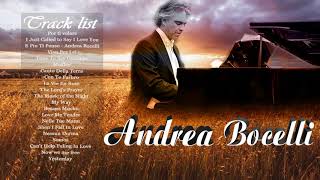 Andrea Bocelli Greatest english LOVE SONGS all time - Old English Love Songs to remember
