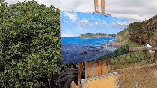 Plein Air Painting - The Australian Coast In Oils