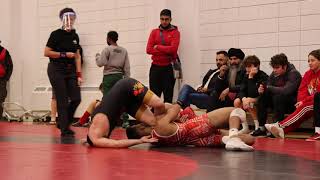 2021 Dinos Invitational FS68kg Jason Yo (The ROC WC) vs Prabhjot Mander (BCWA)