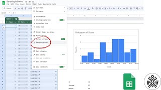 Simple Random Sampling in Google Sheets
