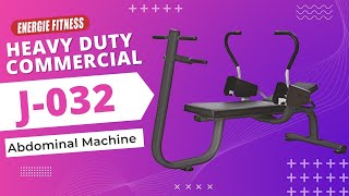 Best Machine for Abs Workout | Energie Fitness | J - 032