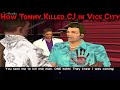 How Tommy Killed CJ In GTA Vice City |  Carl Johnson vs Tommy Vercetti