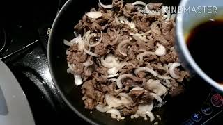 Easy and delicious Beef Sukiyaki  my own recipe