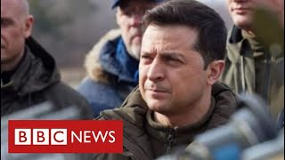 “We are not afraid of Russia” says Ukraine’s President on Day of Unity - BBC News