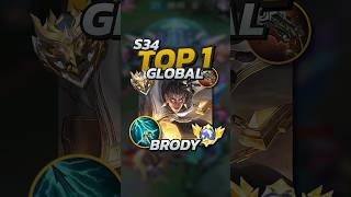 68% Winrate Brody S34 Build! Mobile Legends #mobilelegends #mlbb #gaming