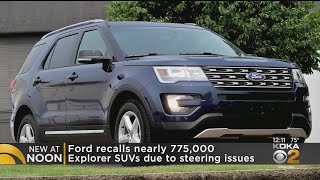 Ford Recalls Thousands Of Vehicles Over Steering Issues