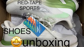 RED TAPE men Round-Toe Lace-Up shoes 👞 unboxing