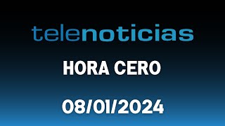 #EnVivo I Hora Cero con Roberto Cavada por Telenoticias 08/01/2025