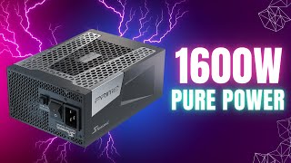 BEAST OF A PSU - Seasonic Prime Titanium TX-1600 ATX 3.0 Power Supply Review