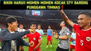 Momen Momen Lucu Sty Bersama Punggawa Timnas | Bikin Haru Lihatnya