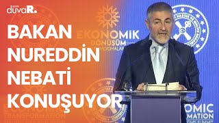 Ekonomi Bakanı Nureddin Nebati konuşuyor