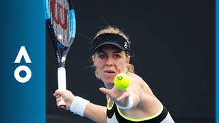 Anastasia Pavlyuchenkova v Kateryna Kozlova match highlights (1R) | Australian Open 2018