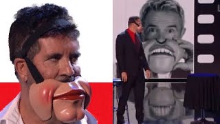 SIMON COWELL STORMS OFF STAGE