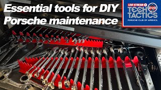 Beginner Guide: Essential Tools for Porsche DIY Maintenance | Tech Tactics Live