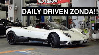 The Daily Driven Pagani Zonda of Tokyo!! Plus Lowrider Takeover at Daikoku!!