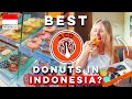 First Time Trying J.CO DONUTS In INDONESIA! 🍩🧋🇮🇩 (Better Than Dunkin?) [SUB INDO] | Coco Eats