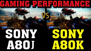 Sony A80K vs Sony A80J | Sony A80K Picture Settings | Sony A80K Gaming | A80K Sony PS5 | A80J SONY