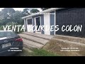 VENTA DE CASA A ESTRENAR COLONIA LA ESPERANZA, LOURDES COLON, NO PRIVADO