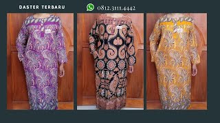 WA O812 3111 4442 daster batik kencana ungu shopee, daster batik kencana ungu lengan panjang