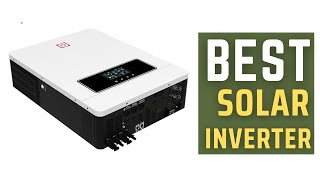 Best Hybrid Solar Inverter - ANENJI 11KW Hybrid Solar Inverter Dual MPPT Solar Charge Controller