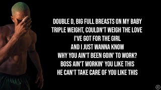 FRANK OCEAN - LOST (Lyrics)