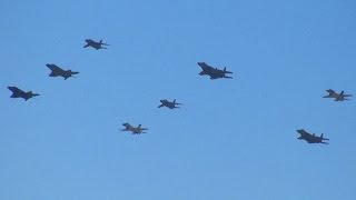 岐阜基地航空祭2015 異機種編隊飛行2