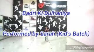 Badri Ki Dulhaniya || Dance || Kids Batch || Choreographed by Vipin Jai |